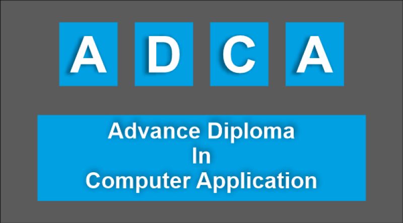 DIPLOMA IN COMPUTER APPLICATION (ADCA) ( M-SCE-23-006 )